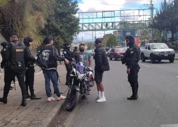 La PNC resalta la importancia de mantener los operativos de seguridad y control