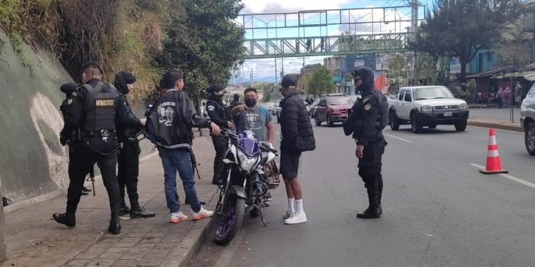 La PNC resalta la importancia de mantener los operativos de seguridad y control