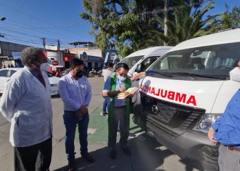 Las ambulancias están al servicio del hospital de Jalapa.