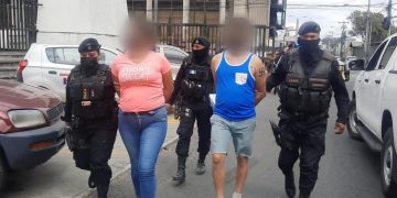 Capturados por delito de tráfico de personas.