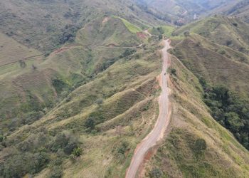 Tramo carretero inaugurado en La Vegona, Morales, Izabal.
