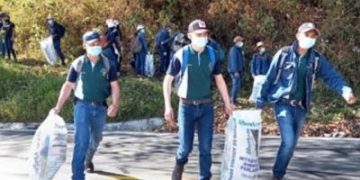 Trabajo conjunto permitió el retiro de residuos.