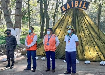 Soldados refuerzan sus capacidades para el control de incendios forestales en Suchitepéquez