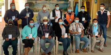 San Rafael Las Flores acredita a coordinadora municipal para la reducción de desastres