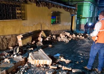 Conred cuantifica daños en Totonicapán a causa de temblor