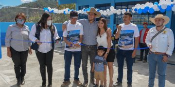 Inauguran construcción de escuela en Granados, Baja Verapaz