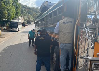 Autoridades mantienen controles migratorios en fronteras./foto: IGM.