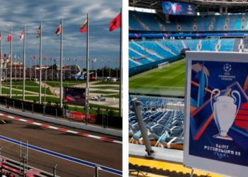 UEFA y Fórmula Uno se llevan de Rusia la Champions y el GP de Sochi