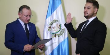 Donald Portillo asume como nuevo viceministro de prevención./foto: Mingob.