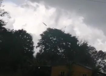 Evalúan daños de remolino registrado en Izabal