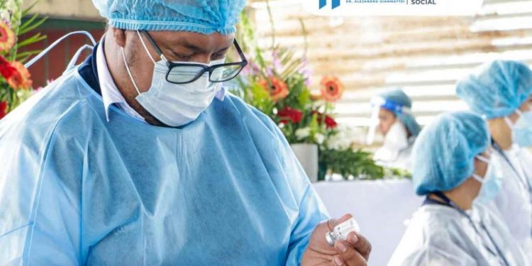 El 61% de pobladores de El Progreso ya tienen su primera dosis contra COVID-19