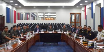 Mindef y Mingob sostienen reunión para establecer acciones conjuntas