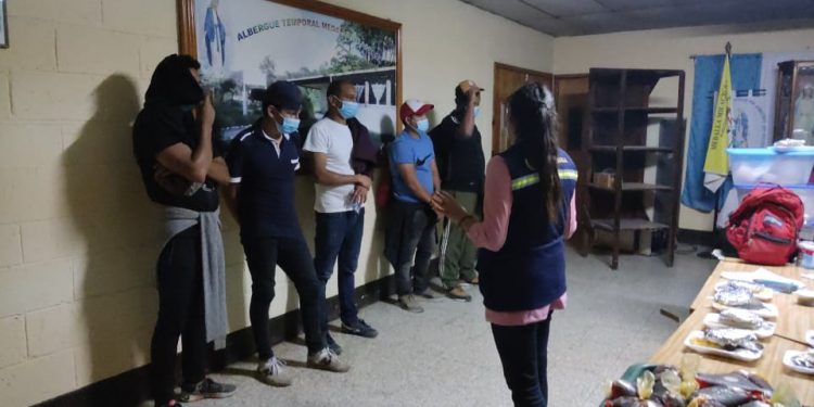A los migrantes de Venezuela se les brindó asistencia tras ser localizados.