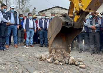 Se inicia mejoramiento de camino rural en San Marcos