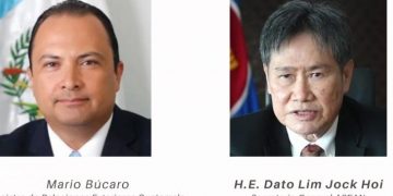 El canciller de Guatemala, Mario Búcaro y el secretario de ASEAN sostuvieron comunicación telefónica.