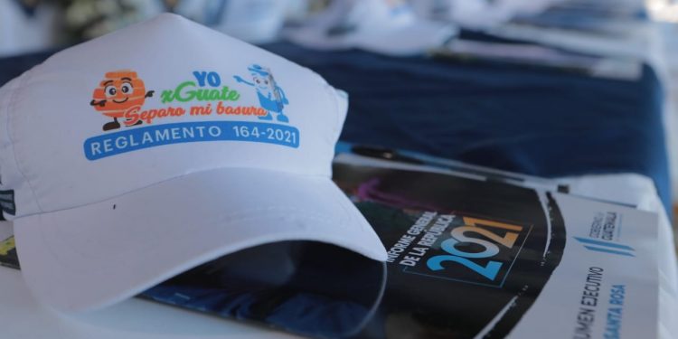 Gobierno impulsa programa Yo por Guate separo mi basura