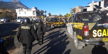 Efectúan operativos para el fortalecimiento de la seguridad en Ixchiguán y Tajumulco