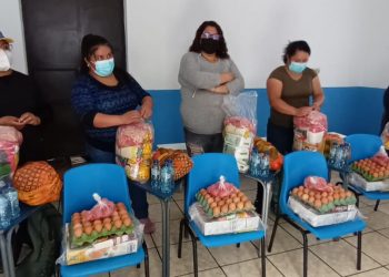 Comienza entrega de alimentos en hogares comunitarios de San Marcos