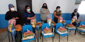 Comienza entrega de alimentos en hogares comunitarios de San Marcos