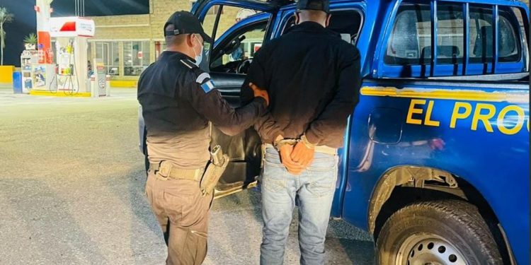 La PNC reporta varias capturas en las últimas horas.