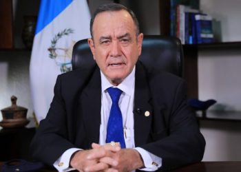 Presidente Alejandro Giammattei. Foto: Archivo.