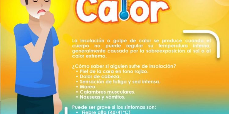 Salud emite recomendaciones para evitar la insolación