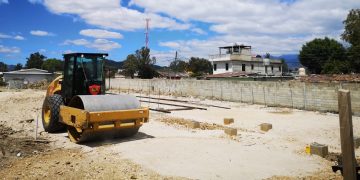 Avanza construcción de hospital permanente para atención de COVID-19 en Huehuetenango