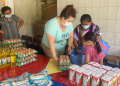 Sosep entrega alimentos a traves del programa Hogares Comunitarios.