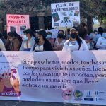 Mujeres marchan en Huehuetenango para promover la igualdad