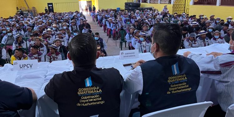 Instituciones abordan temas de seguridad en Todos Santos Cuchumatán