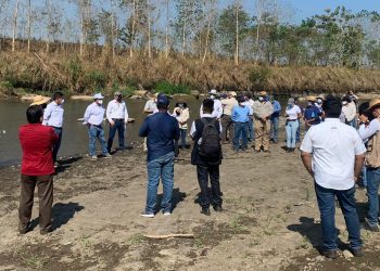 Autoridades verifican avances en la gestión del río Ocosito