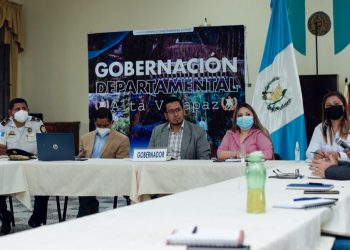 Autoridades coordinan implementación de campamentos del Sinaprese en Alta Verapaz
