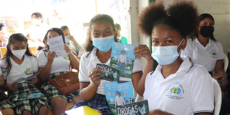 SECCATID promueve un ambiente libre de drogas en Livingston