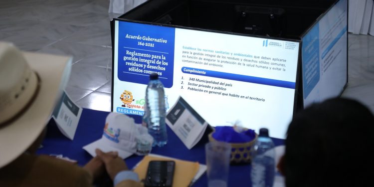 Baja Verapaz se suma a la gestión integral de residuos y desechos sólidos comunes