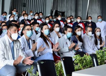 Hospital temporal del Parque de la Industria conmemora su segundo aniversario