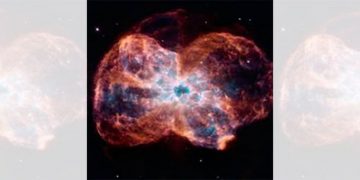 Misteriosa muerte de una estrella produce un espectáculo de seis anillos