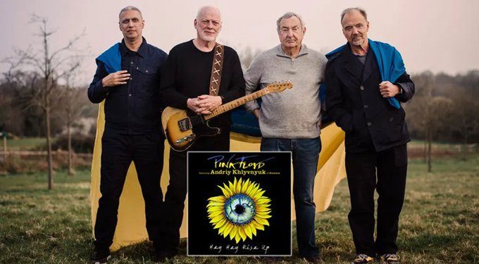 Pink Floyd lanza un nuevo tema tras 28 años para apoyar al pueblo ucraniano