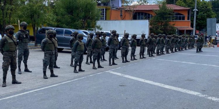 Ejército y PNC refuerzan seguridad fronteriza
