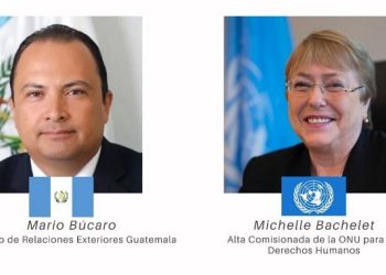 Canciller Búcaro sostiene diálogo con alta comisionada de ACNUDH