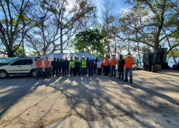 Campamento Sinaprese en San Andrés Petén.
