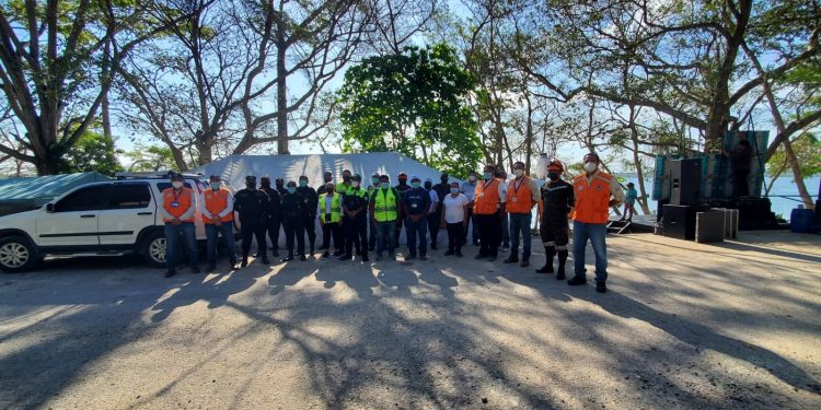 Campamento Sinaprese en San Andrés Petén.