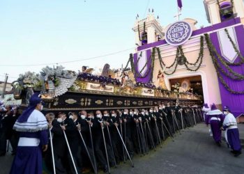Jesús de Candelaria recorre las calles de Guatemala. / Foto: MCD.
