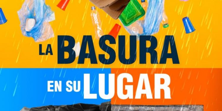 Conred lanza campaña “La basura en su lugar”