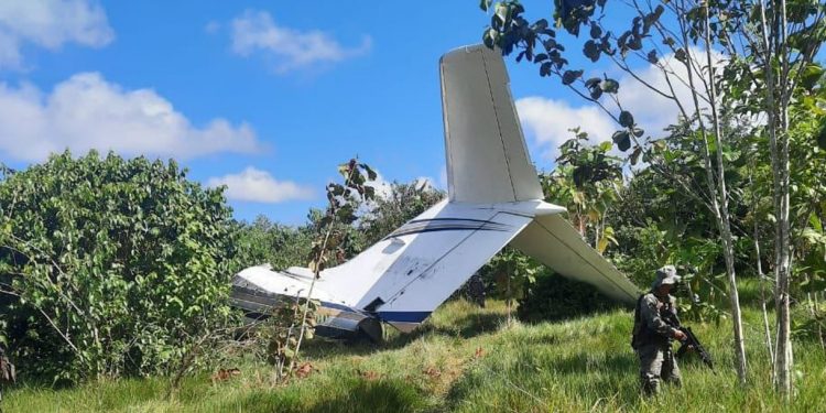 Operativos permiten localizar áreas donde se pretendía rehabilitar pistas clandestinas