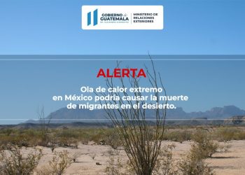 Lanzan advertencia sobre ola de calor en México por riesgo para migrantes
