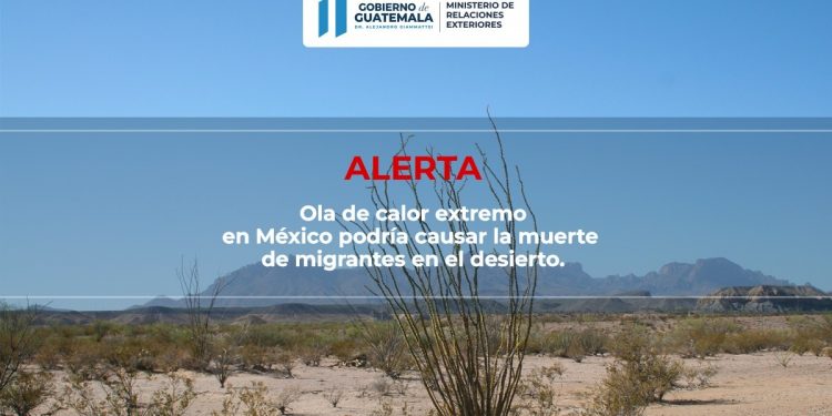 Lanzan advertencia sobre ola de calor en México por riesgo para migrantes