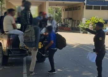 Los migrantes fueron trasladados al IGM.