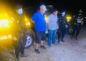 Operativo antinarcótico en Suchitepéquez.