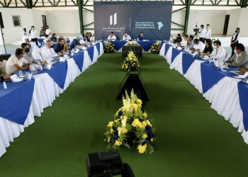Reunión del presidente Alejandro Giammattei con alcaldes de Guatemala.