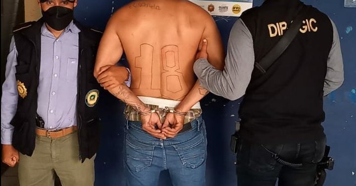 Detienen a salvadoreño integrante de pandilla